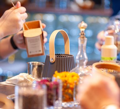 Atelier confection de tisanes à base de plantes aromatiques et médicinales