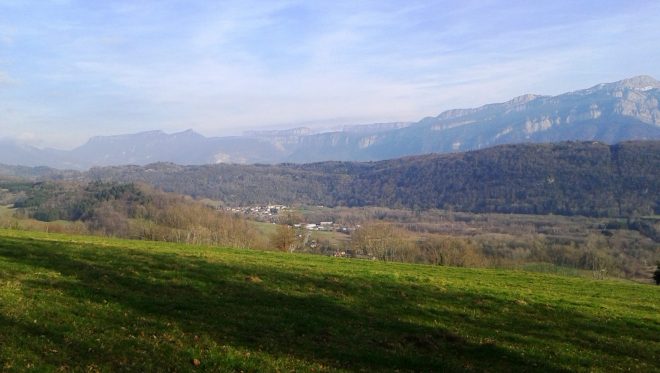 St Aupre in its valley