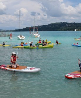 Yacht club Grenoble Charavines : location stand-up paddle, kayak et voile