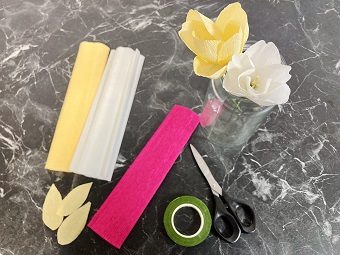 Atelier de Lulu : Fleurs en papiers printanières – la tulipe_Voiron