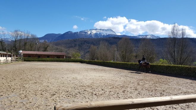 Equitation aux Écuries de Crossey