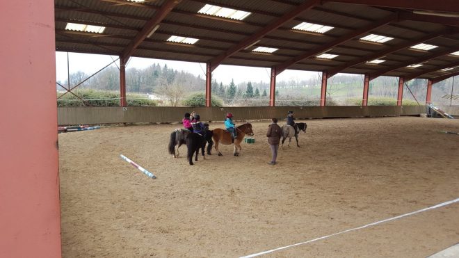 Equitation aux Écuries de Crossey