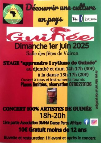 Stage de djembé sur un rythme guinéen
