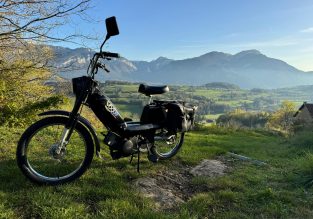 Location de mobylette vintage avec Mob en Chartreuse