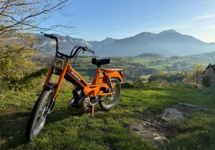 Location de mobylette vintage avec Mob en Chartreuse