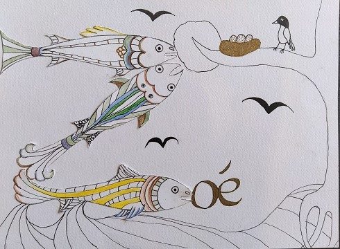 Atelier : De l’encre à la couleur_Villages du lac de Paladru