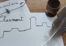 Atelier Skyline calligraphiée