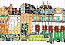 Atelier : Bâtiments remarquables de Voiron façon Minecraft