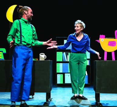 Théâtre-Musical : Une poule sur la lune de la Compagnie Les Belles Oreilles à Voiron