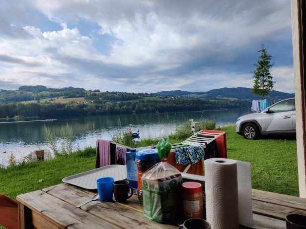 Vue sur le lac