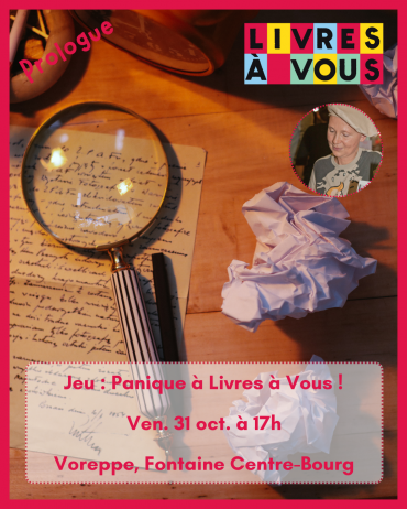 Jeu : Panique à Livres à vous_Voreppe