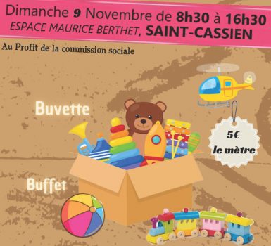 Bourse aux jouets , vêtements et matériel de puériculture