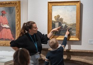 Visite-enquête en famille : La palette de Lucien