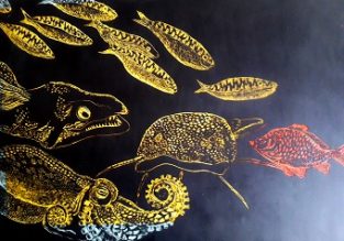 Atelier paysages à gratter