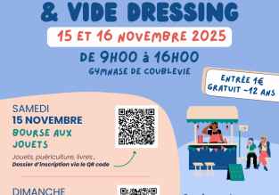 Bourse aux jouets & Vide dressing