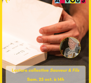 Lecture collective autour d’un tome de la série Sauveur & Fils
