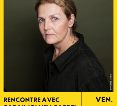Rencontre avec Sarah Jollien-Fardel