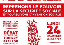 Conférence-débat : 80 ans de la Sécurité Sociale