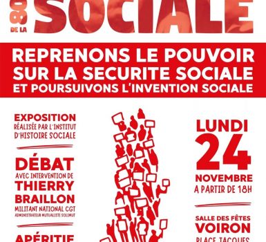 Conférence-débat : 80 ans de la Sécurité Sociale