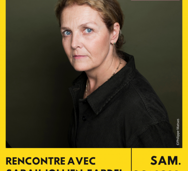 Rencontre avec Sarah Jollien-Fardel