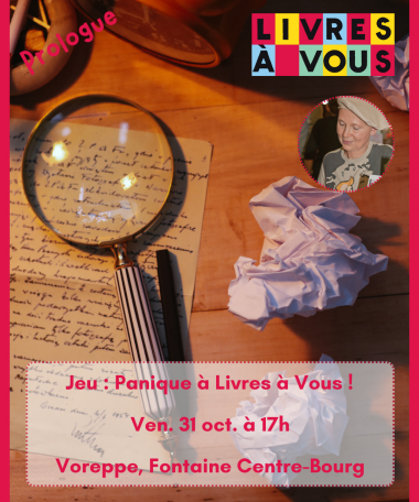 Jeu : Panique à Livres à vous
