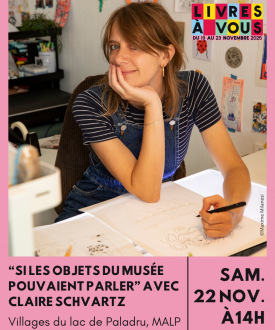 Atelier : Si les objets du musée pouvaient parler avec Claire Schvartz