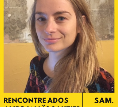 Rencontre ados avec Anaïs Sautier
