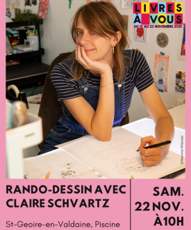 Rando-dessin avec Claire Schvartz