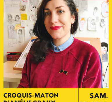 Croquis-maton d’Amélie Graux à Moirans