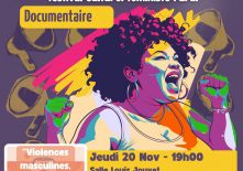 Documentaire : Violences masculines, comprendre et agir