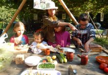 Atelier jardin famille