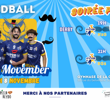 Soirée Movember : Le Handball se mobilise pour la Santé des Hommes