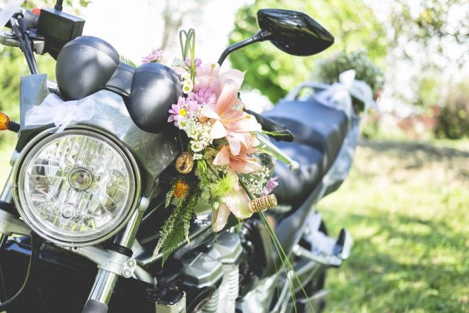 Mariage moto