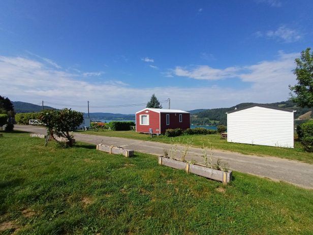 Mobil-Home vue lac