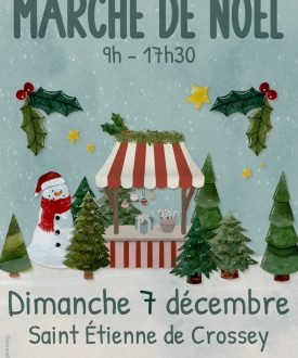 Marché de Noël à Saint-Étienne-de-Crossey