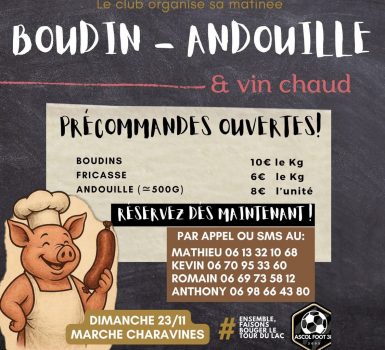 Matinée boudin et andouille