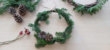 Atelier : Couronne végétale_Villages du lac de Paladru