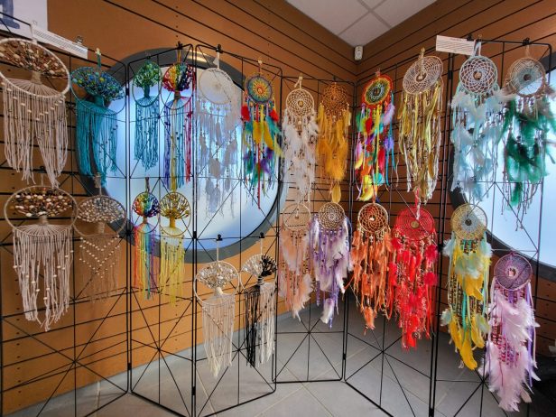 Attrapes-rêves exposés