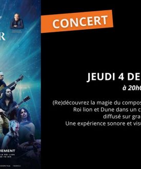 Ciné-concert : The world of Hans Zimmer, a new dimension