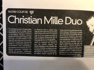 Concert : Jazz avec Christian Mile & Pascal Perrier