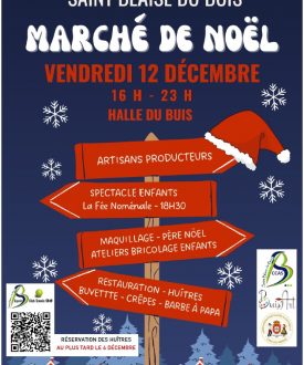 Marché de Noël Saint Blaise du Buis