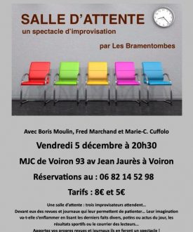 Spectacle d’improvisation : Salle d’attente