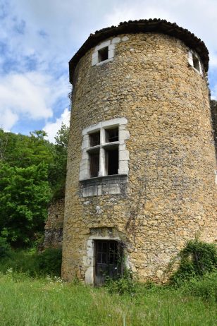 Tower of the feudal castle