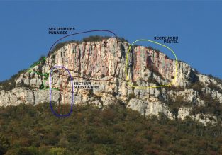 Site d’escalade Rochebrune, le Grand Ratz