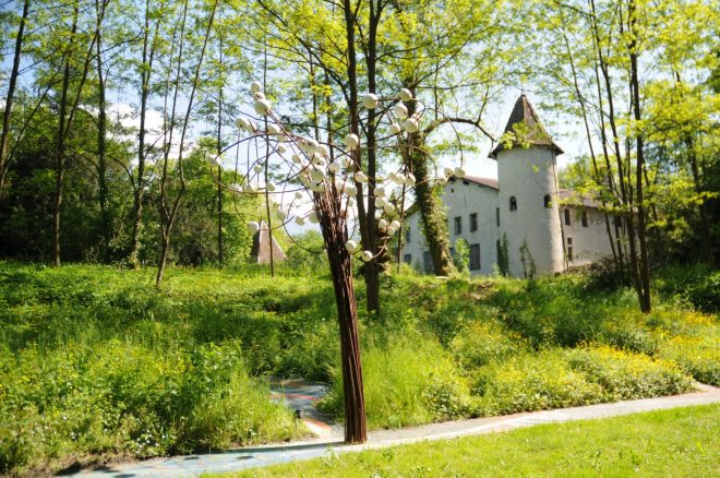 Domaine de St Jean de Chépy_Chateau vue parc