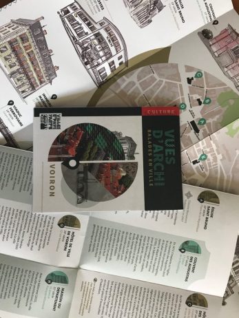 « An architect's point of view», a guide for a city walk in Voiron