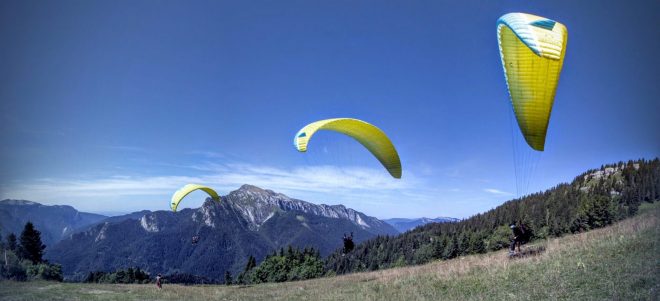 Paragliding course with Volez