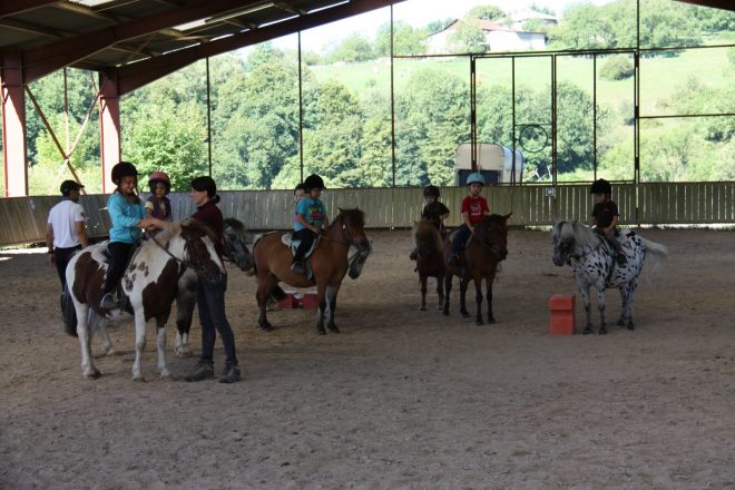 Horse riding at Ecuries de Crossey