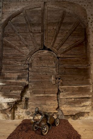 Old barn door